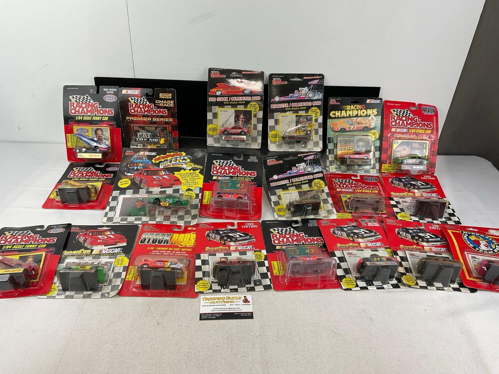 20 90s Racing Champions Diecast Cars, Drag, Funny Cars, & more, in packaging (1 of 4)