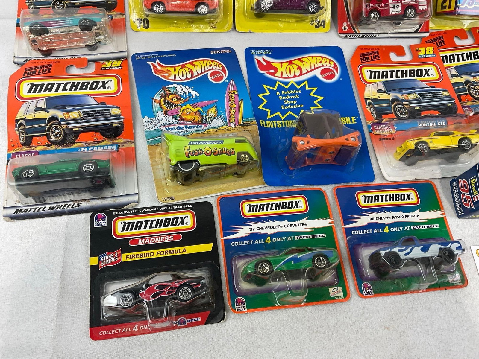 31 Diecast Cars, Matchbox, Hot Wheels, & Racing Champions, in packaging - 2
