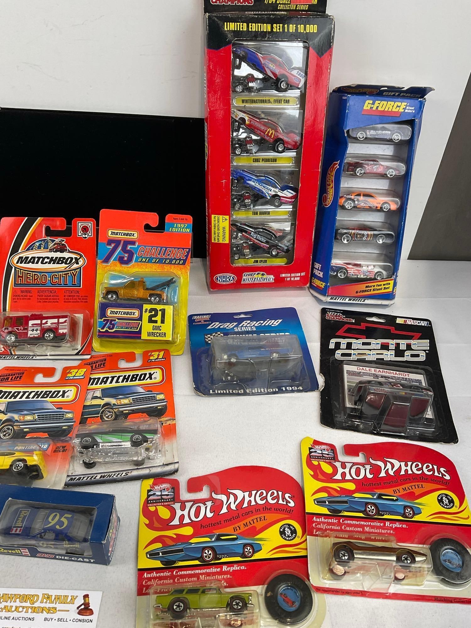 31 Diecast Cars, Matchbox, Hot Wheels, & Racing Champions, in packaging - 4