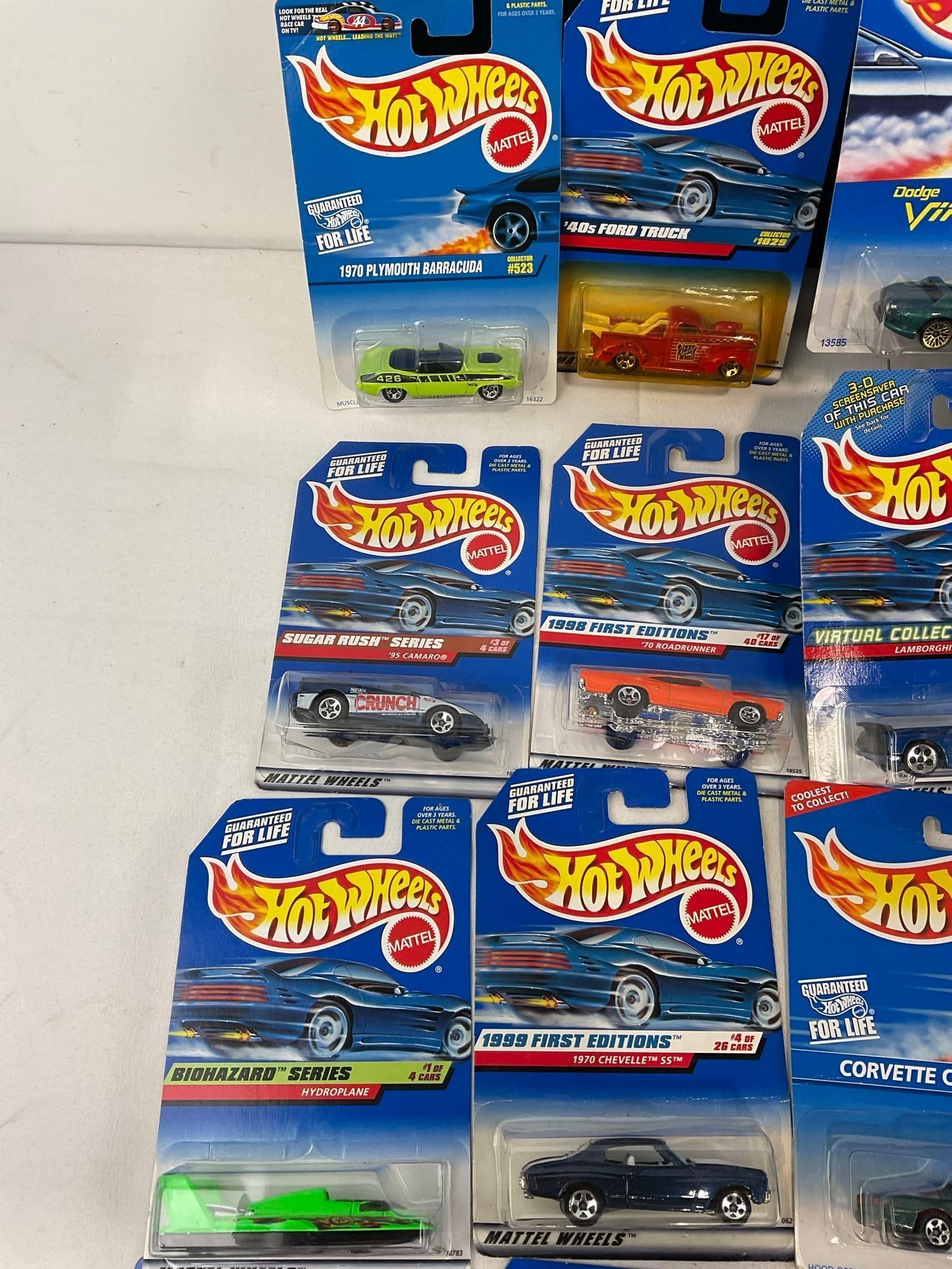 Set of 40 Hot Wheels Diecast Cars in packaging, from all kinds of sets - 3