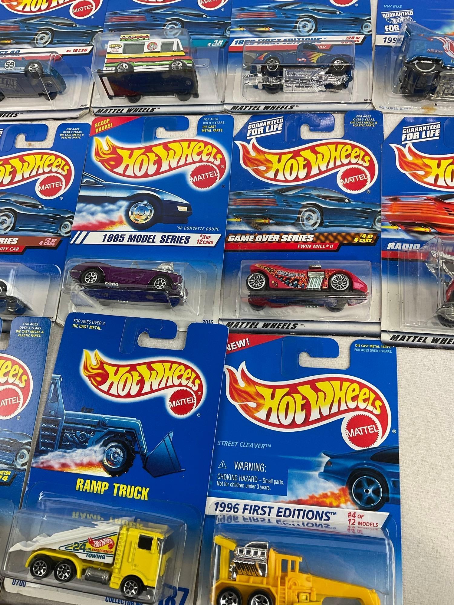 Set of 40 Hot Wheels Diecast Cars in packaging, from all kinds of sets - 6