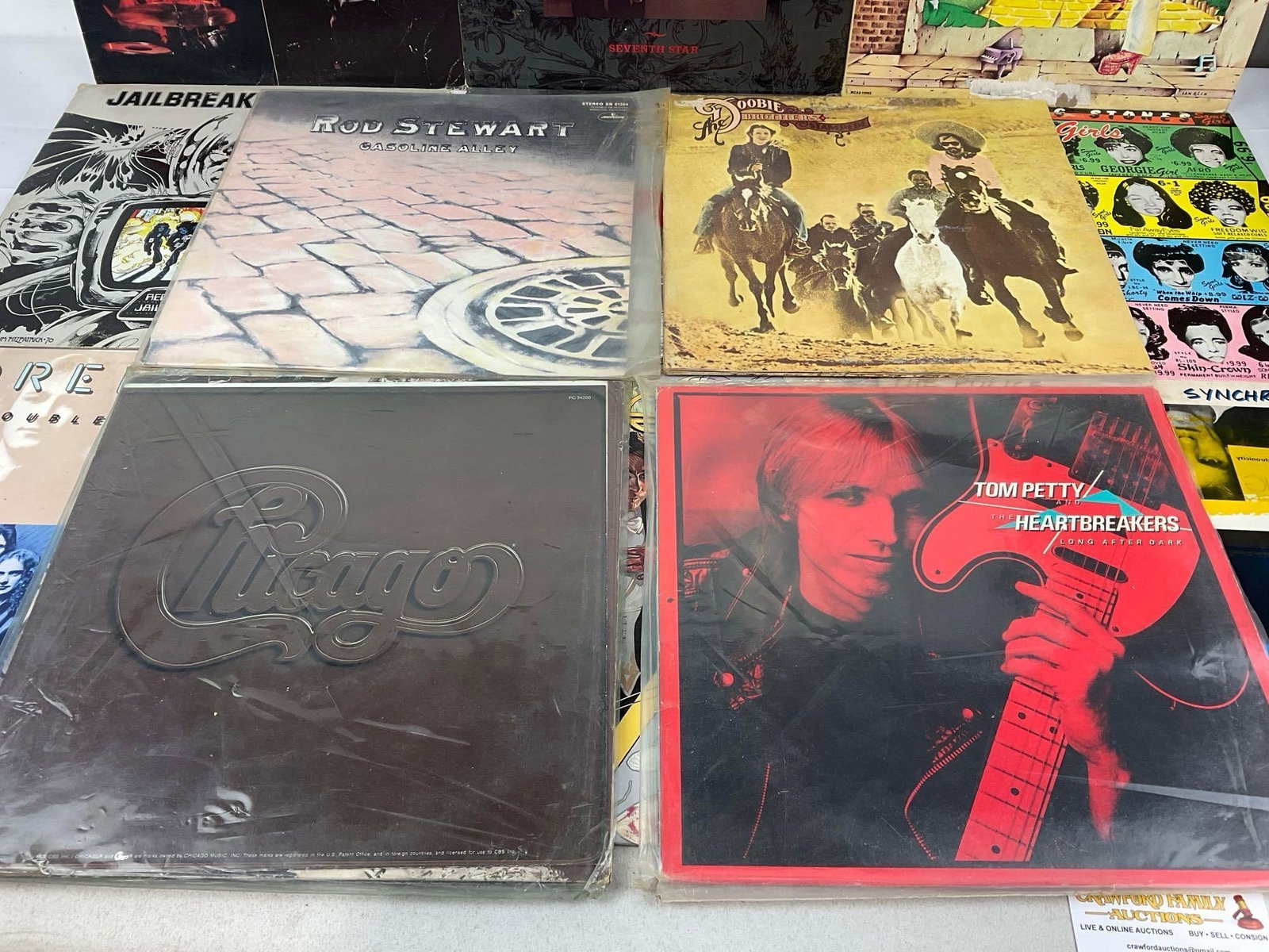 13 Vinyl Records, Van Halen, Elton John, Chicago, Foreignor, Doobie Brothers, Tom Petty & more - 2