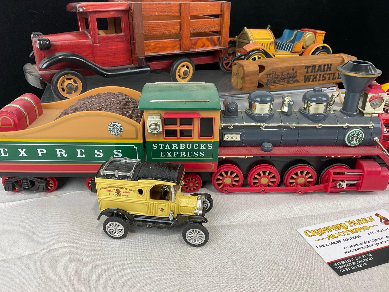 Model Train, Diecast Cars, Tin Pressed Car Toy, Starbucks Express, Matchbox, Hot Wheels, & more - 3