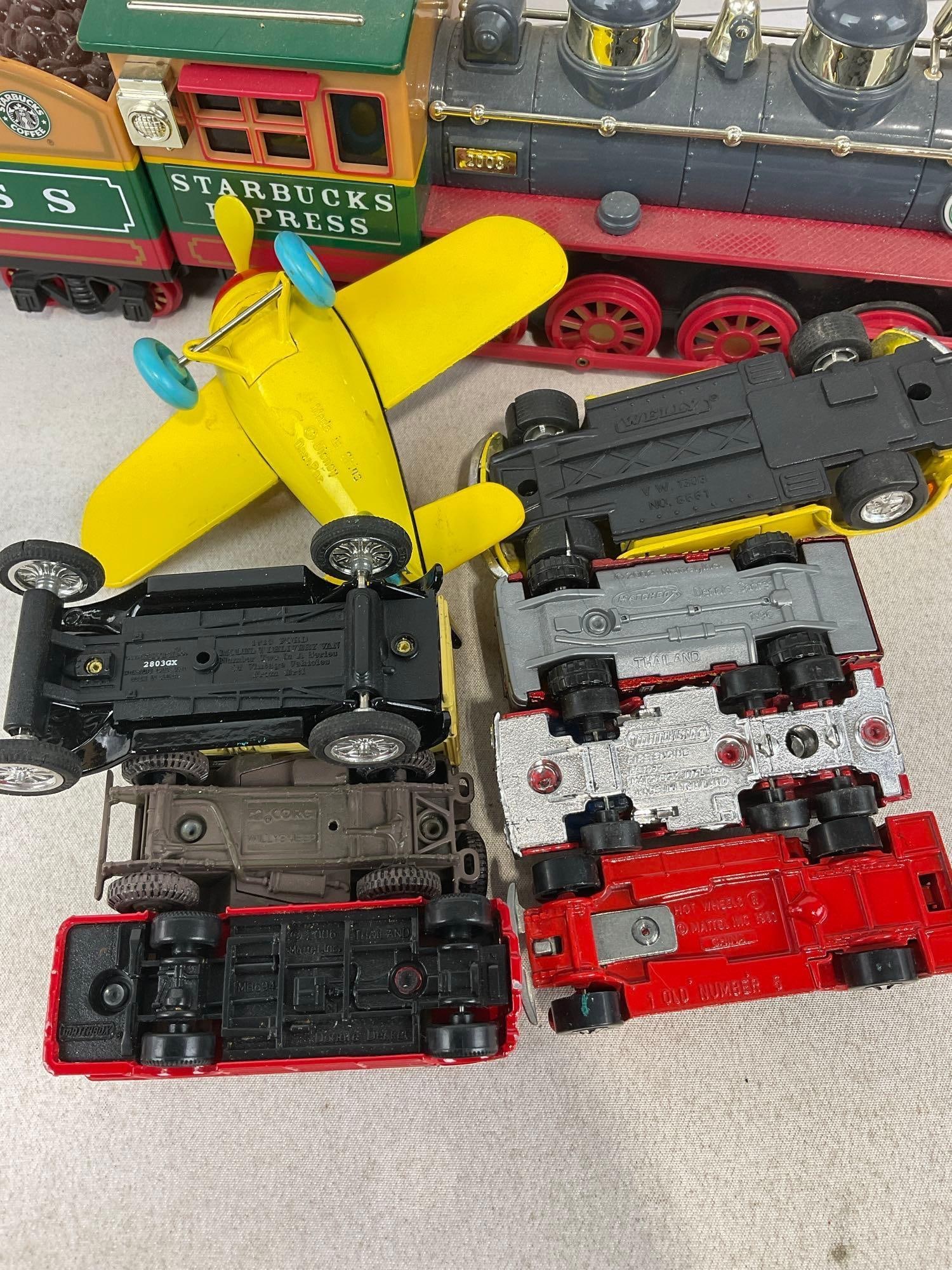 Model Train, Diecast Cars, Tin Pressed Car Toy, Starbucks Express, Matchbox, Hot Wheels, & more - 5