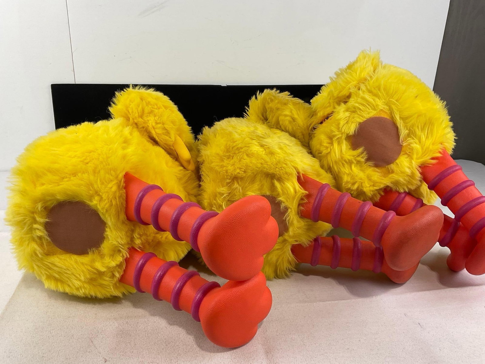 3 Vintage 1986 Ideal Cassette Player Story Magic Big Bird Plush Toys, Sesame Street, untested - 4