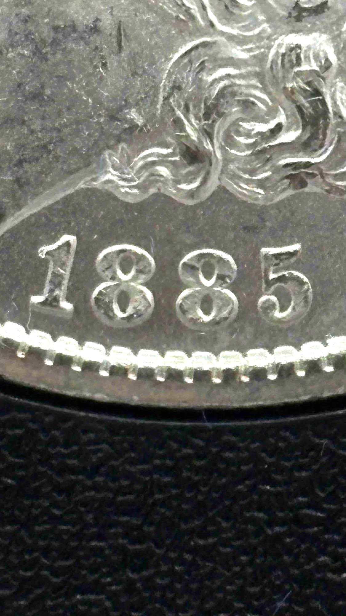 1885 Carson City GSA Hoard Slabbed Silver Morgan Dollar MS quality DMPL coin w/ OG box & Coa VAM - 7