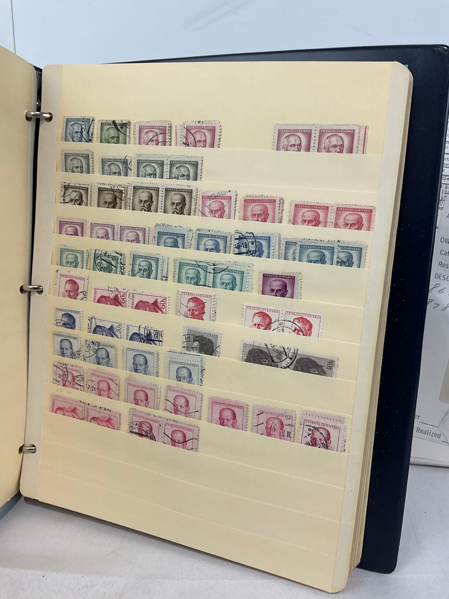 Album of Stamps, Several w/info, & Catalogue prices and cond. breakdowns, see pics - 3