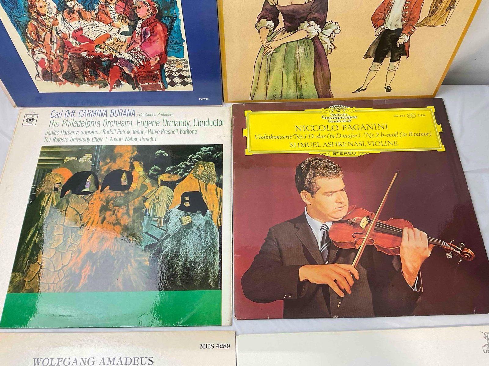70+ pcs Selection of Classical Music Vinyls "M-P," incl. Mozart, Orff, Paganini & More. See pics. - 4