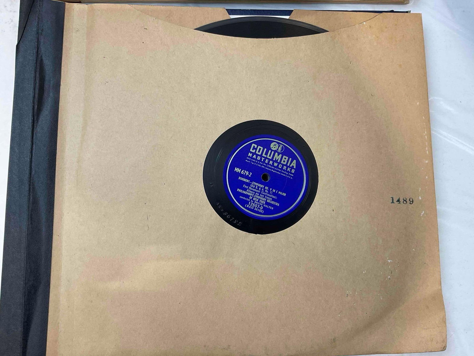 15 pcs Selection of "Organ Room" Music 78s Sets, incl. Beethoven, Schubert, Tchaikovsky & More. - 2