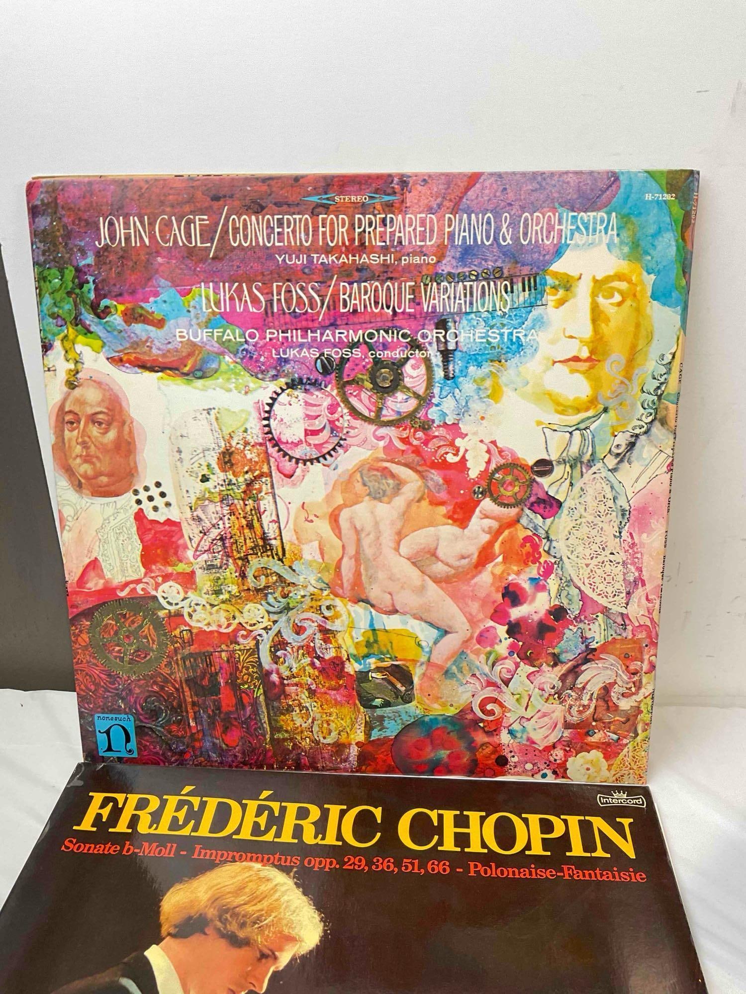 75+ pcs Selection of Classical Music LPs "B-C," incl. Brahms, John Cage, Chopin & More. See pics. - 2