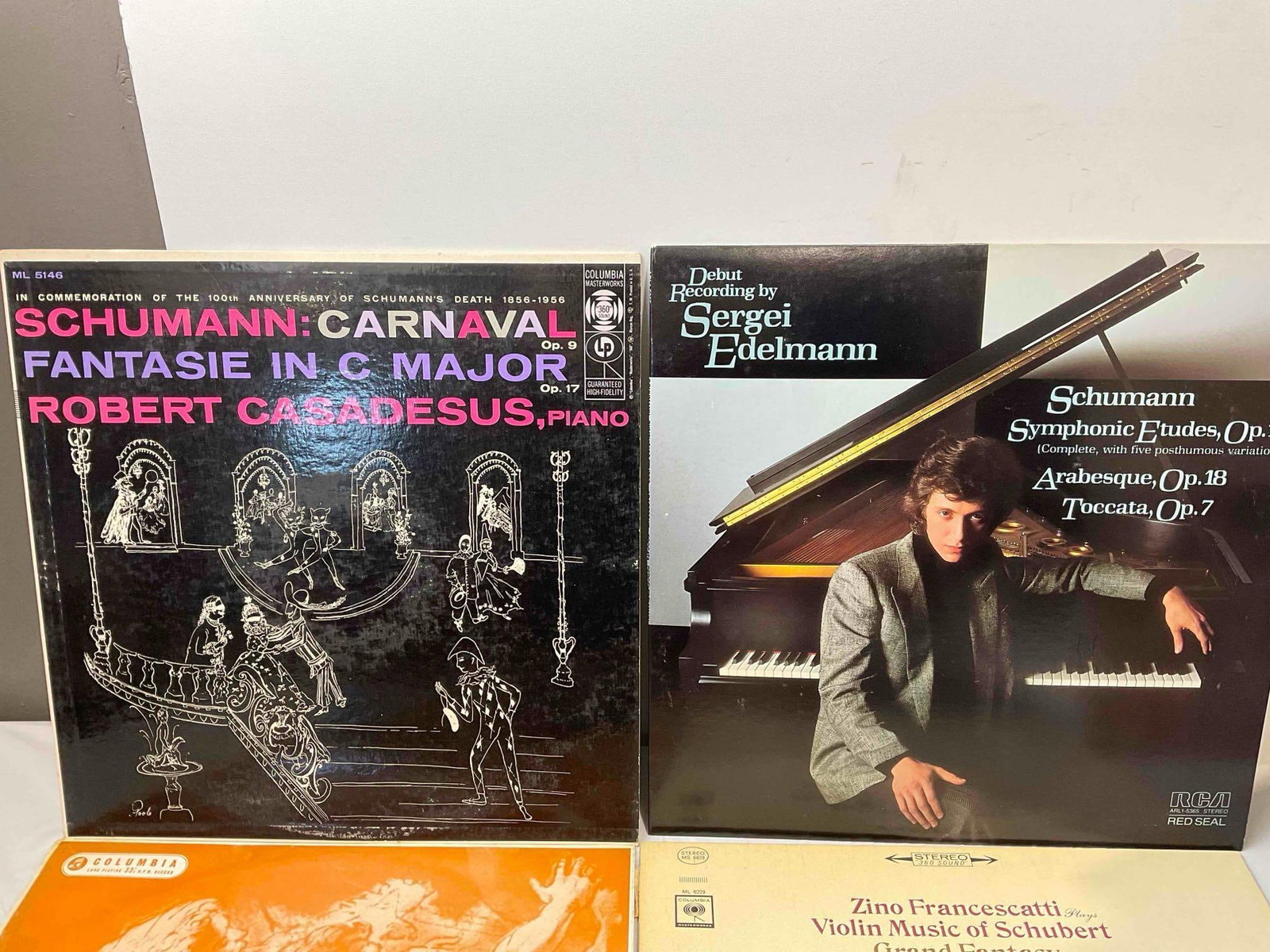 75+ pcs Selection of Classical Music LPs "S-S," incl. Schumann, Shostakovich, Schubert & More. - 2