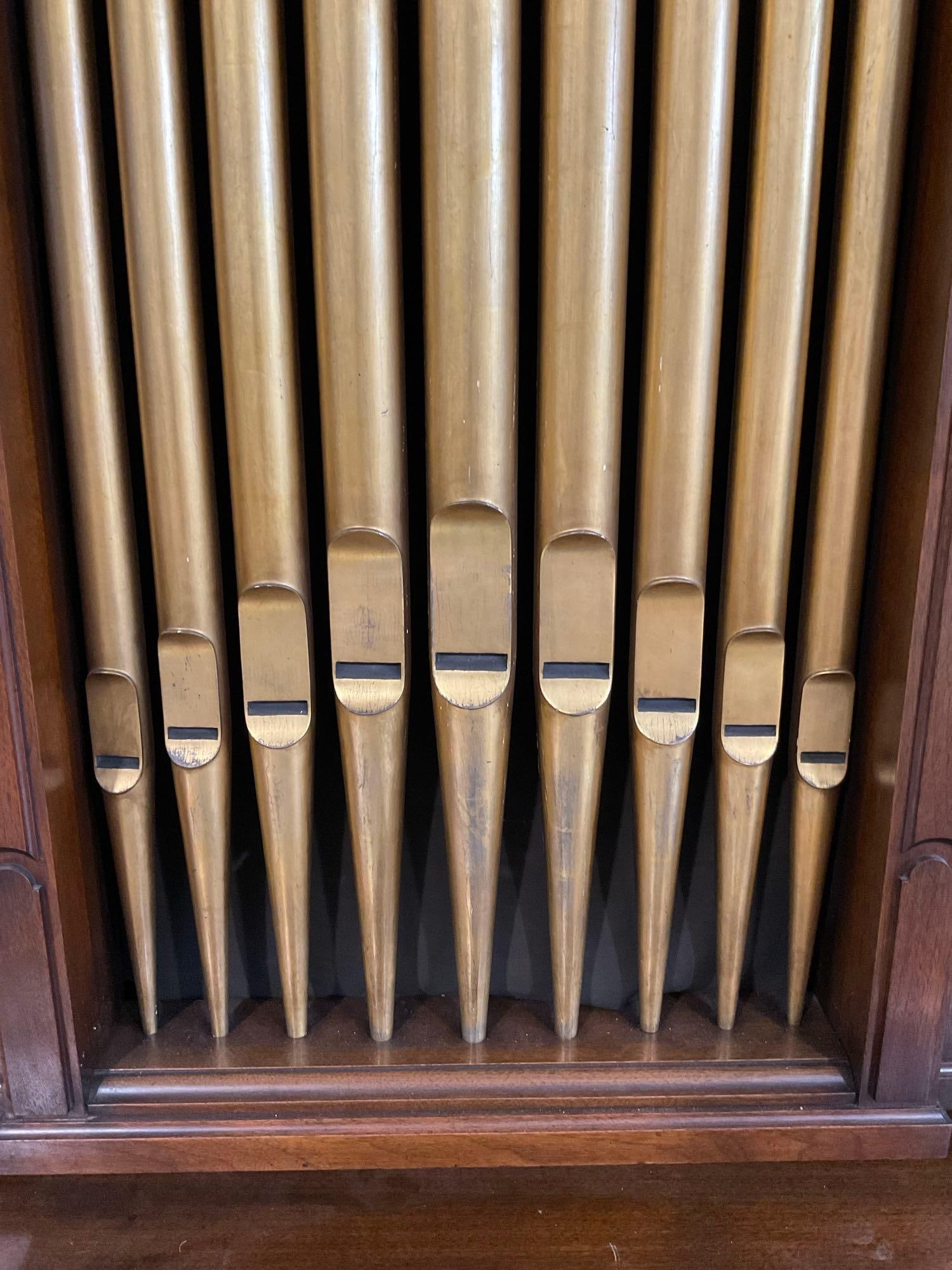 Antique Mason & Hamlin Organ Company Pipe Organ Model/Style 28 Serial 69771 - 6