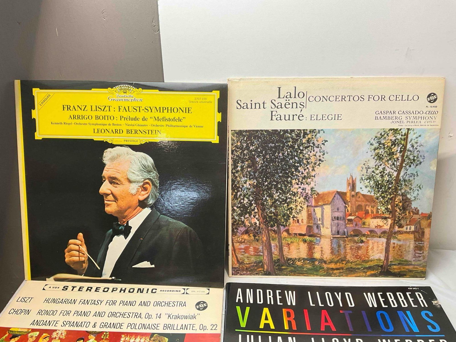 75+ pcs Selection of Classical Music LPs "L-M", incl. Liszt, Lalo, Mahler, Martin & More. See pics. - 2