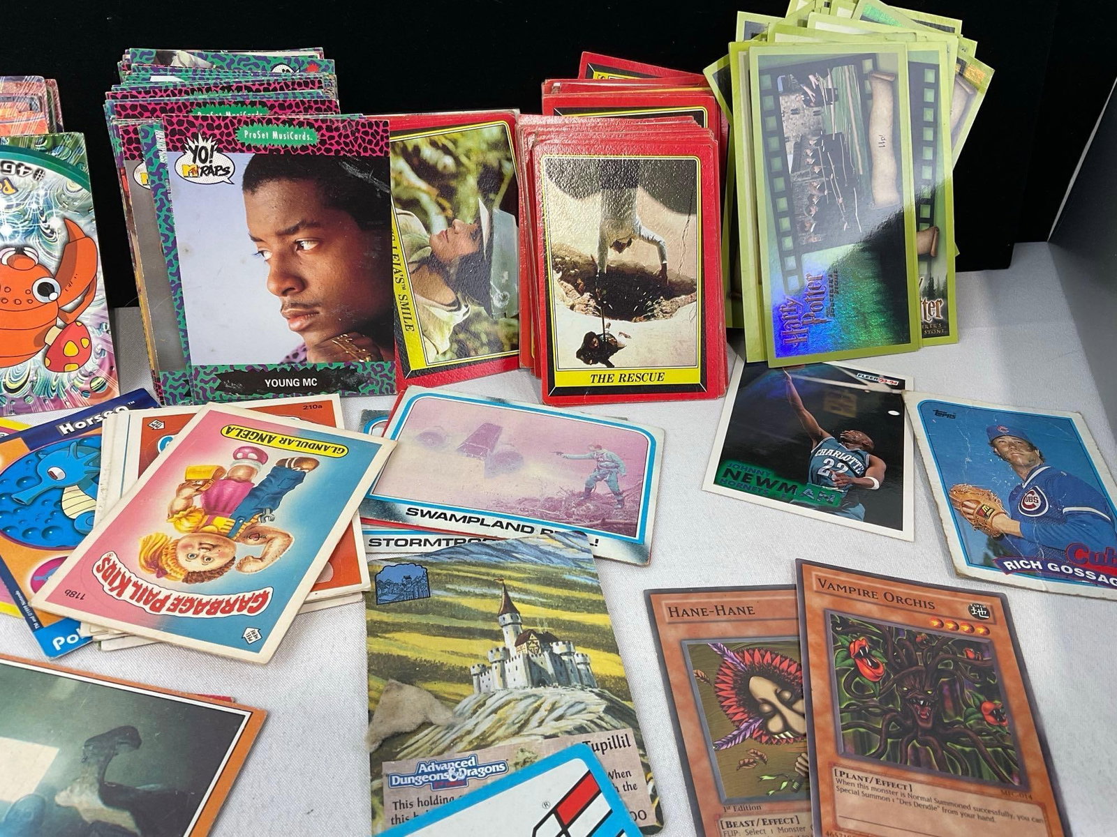 Asst Cards, Star Wars, TV Animation 1 Pokemon, Harry Potter, Yo MTV Raps, shoebox of Beanie Babies - 2