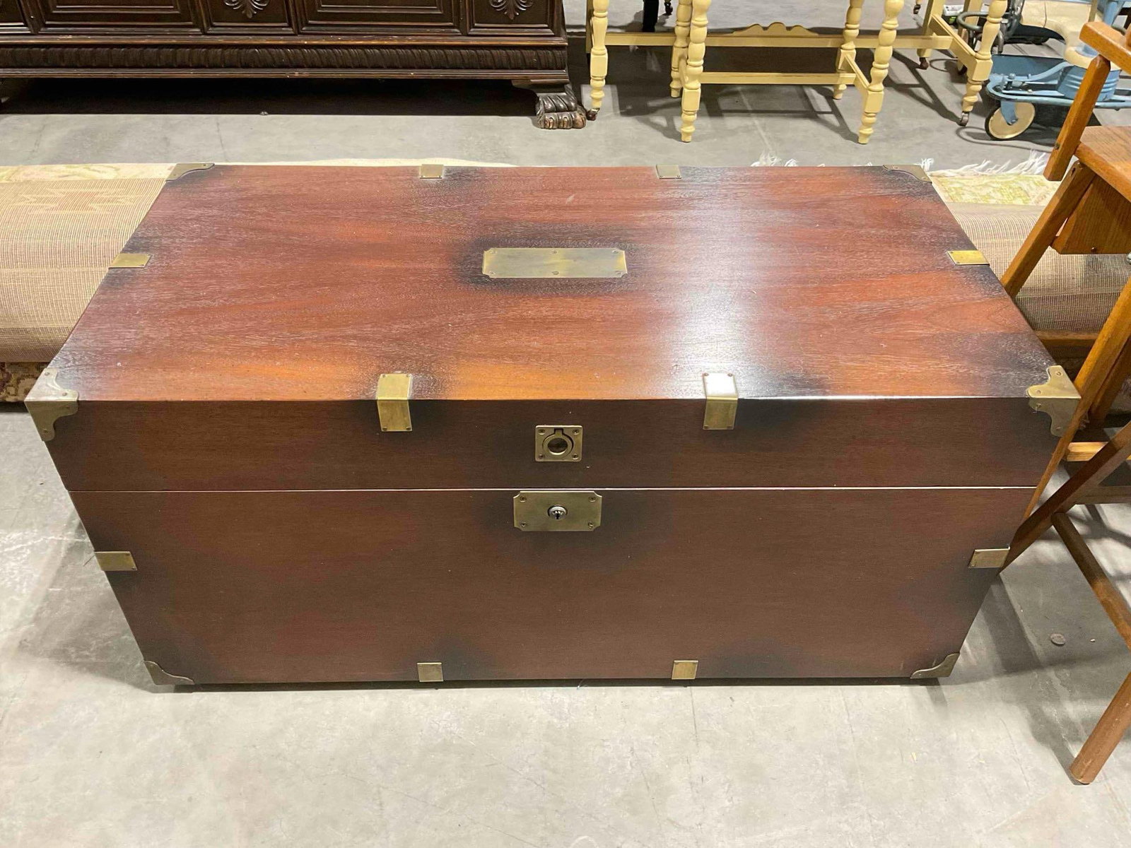 Handsome Vintage Lane Cedar Lined Mahogany Love Chest Heirloom Style 3617. Good Cond. (1 of 8)