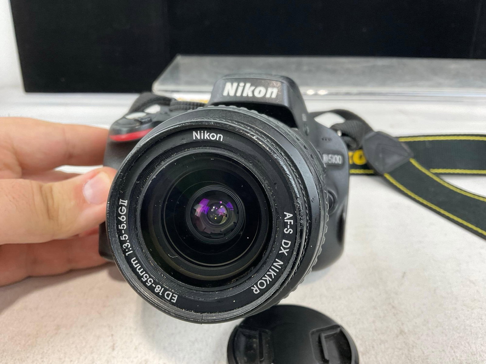 Nikon Digital Camera D5100 w/Nikon AF-S DX Nikkor ED18-55mm Lens w/charger, & manual - 2