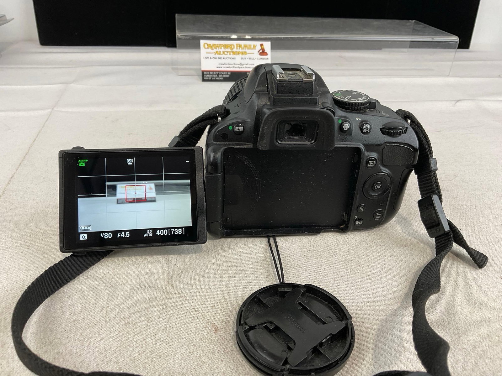 Nikon Digital Camera D5100 w/Nikon AF-S DX Nikkor ED18-55mm Lens w/charger, & manual - 4