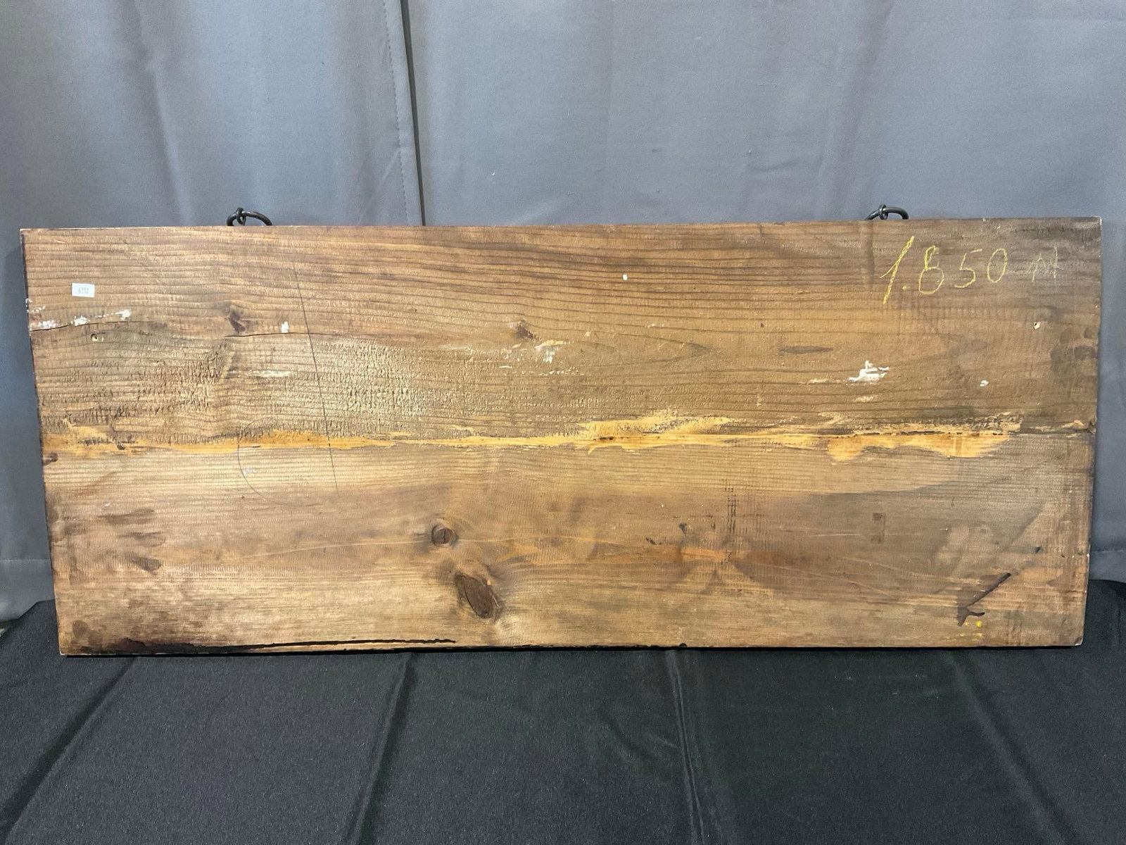 Handcarved Religious Last Supper Hanging Sign, 18h x 40w x 4d inches - 4