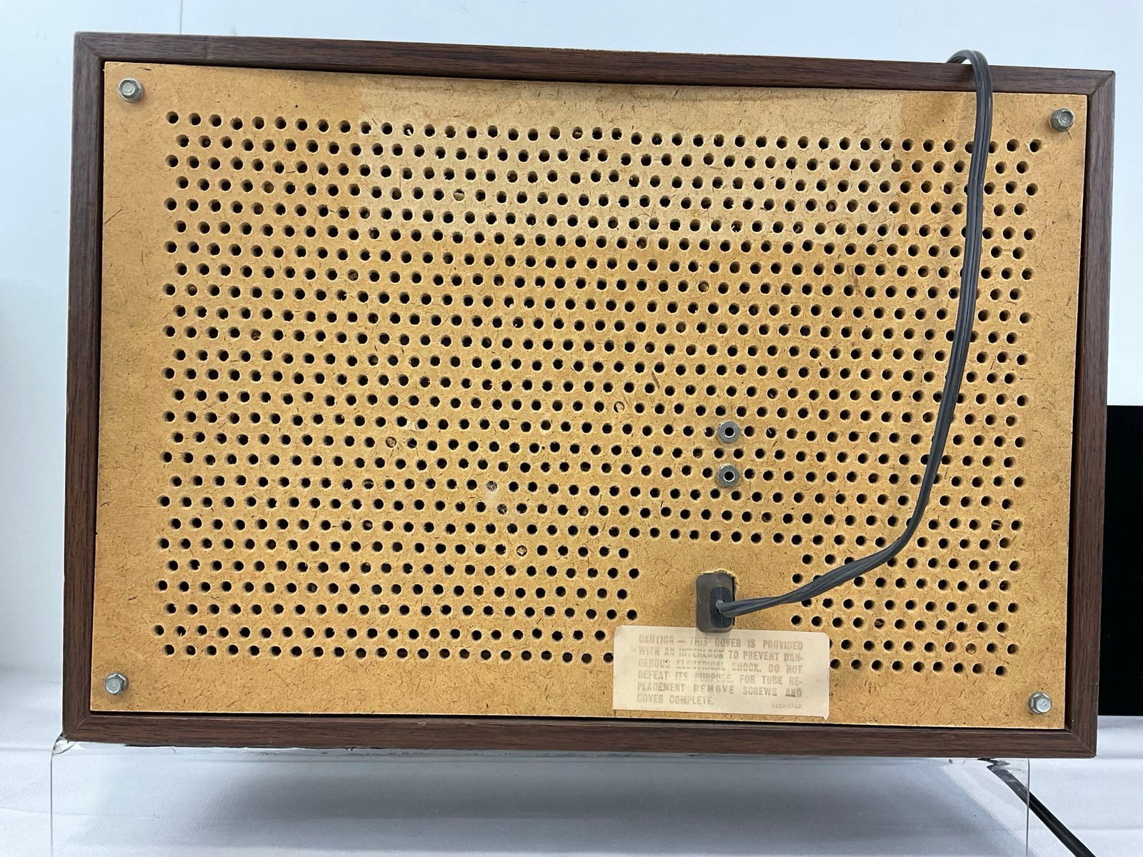 Vintage General Electric Porta-Fi SP 24 Powered Speaker, 12h x 16w x 6d inches - 2