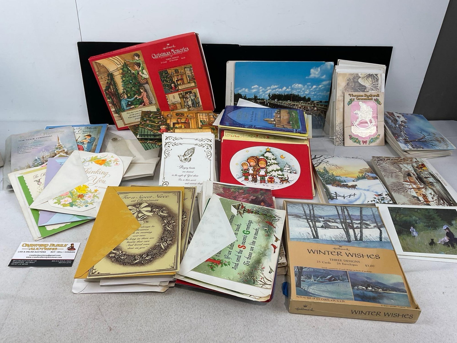 Collection of Vintage Greeting Cards, & more Ephemera, Christmas, Easter, Birthday & more (1 of 5)