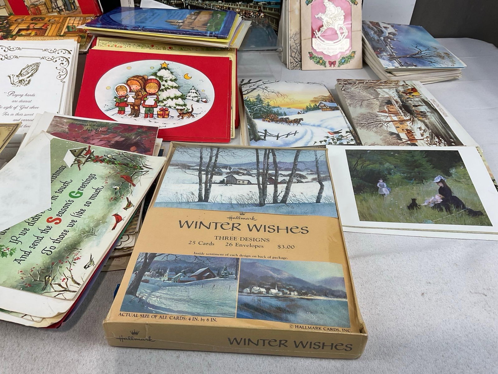 Collection of Vintage Greeting Cards, & more Ephemera, Christmas, Easter, Birthday & more - 4