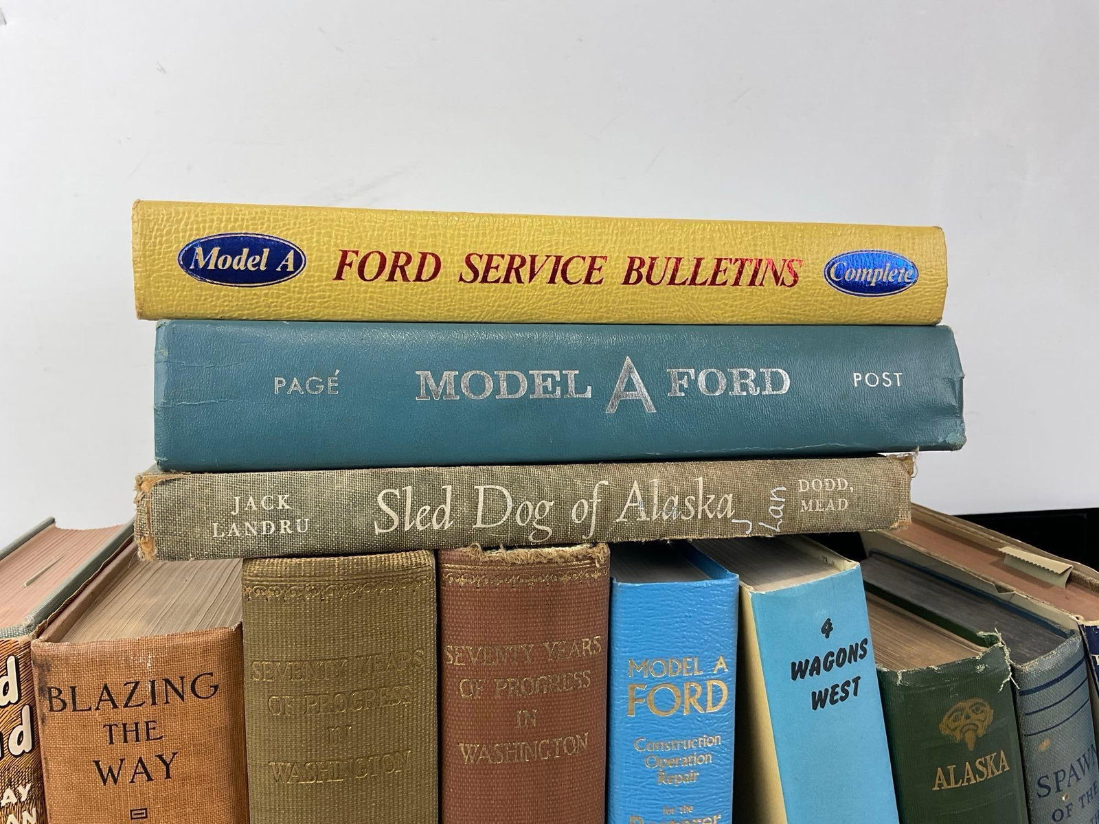 14 Vintage Books, Lots of Ford Thunderbird, Model A, Service Bulletins - 2