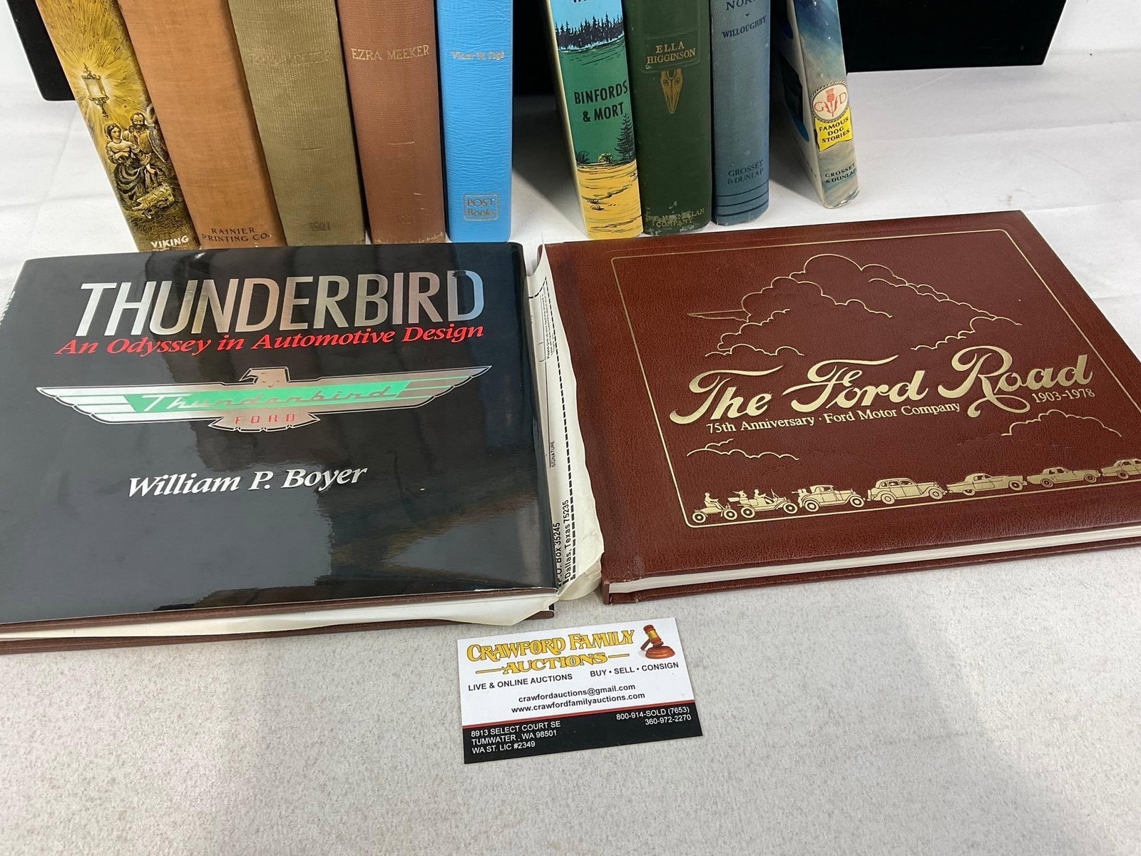 14 Vintage Books, Lots of Ford Thunderbird, Model A, Service Bulletins - 5