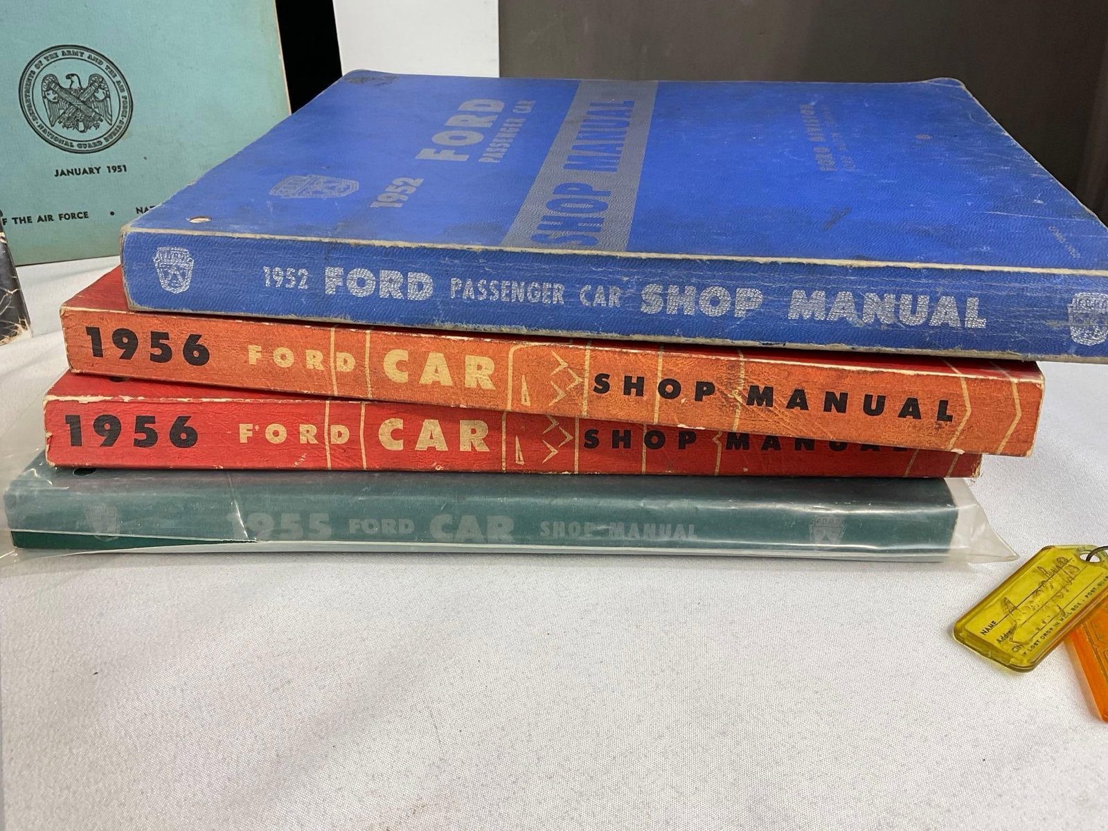 Several Ford & Car Books, 2x Iacocca Biography, Ford at Fifty, Mustang 40 Years, 1950s Car Manual... - 3
