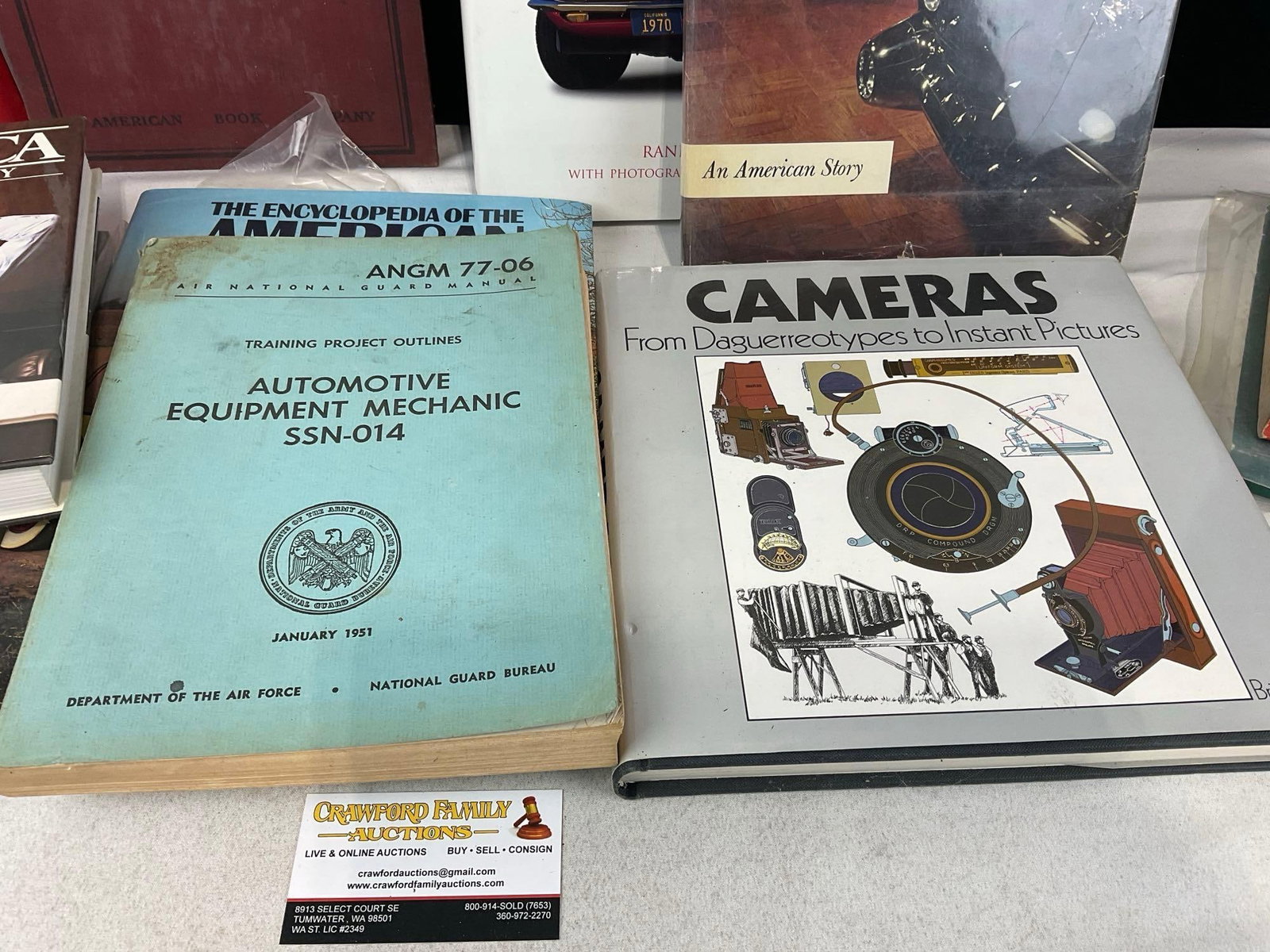Several Ford & Car Books, 2x Iacocca Biography, Ford at Fifty, Mustang 40 Years, 1950s Car Manual... - 4