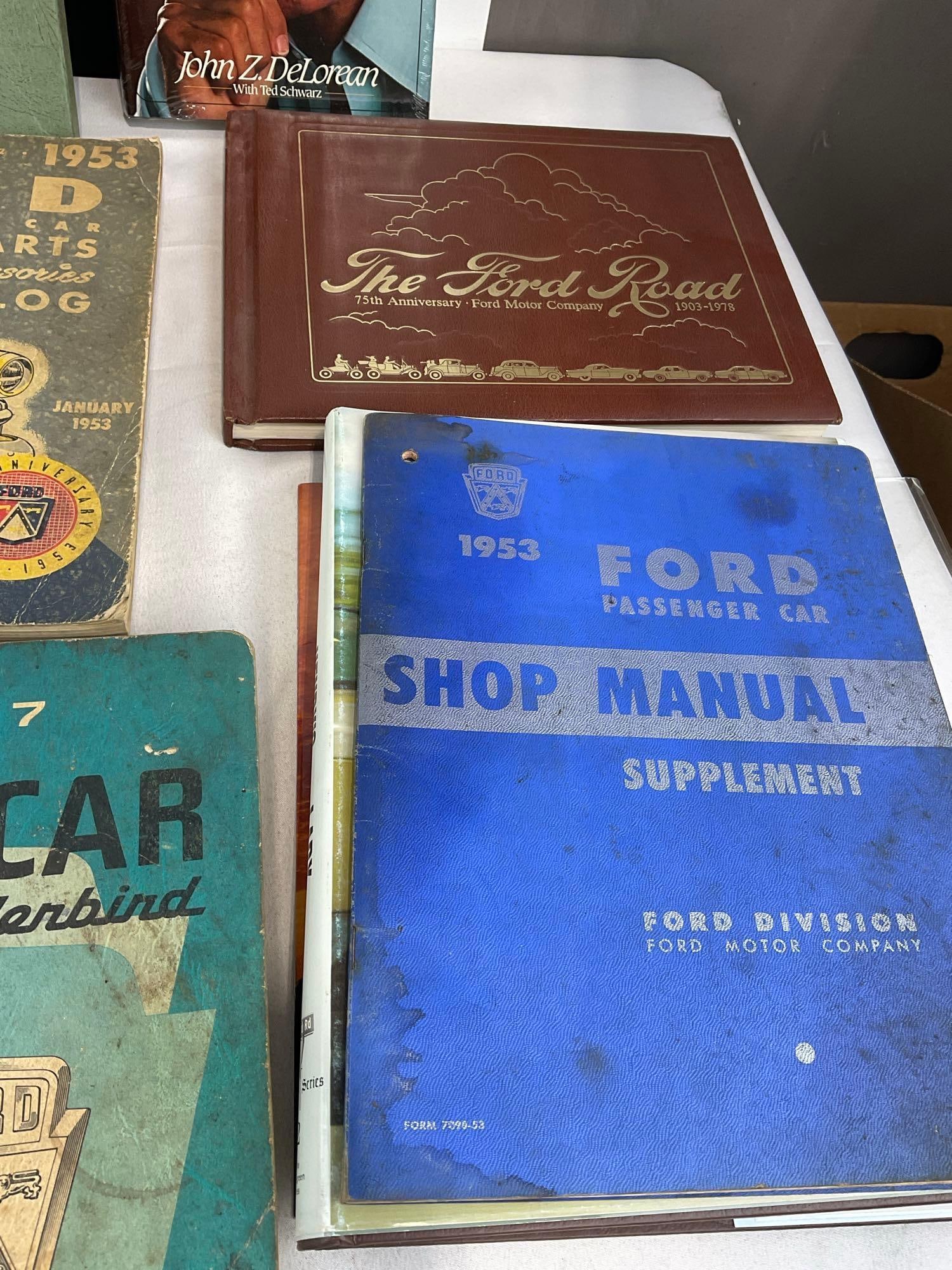 Variety of Ford Books, Shop Manuals, Catalog, Illustrated Book, Germany, Glenn Miller Records & m... - 4