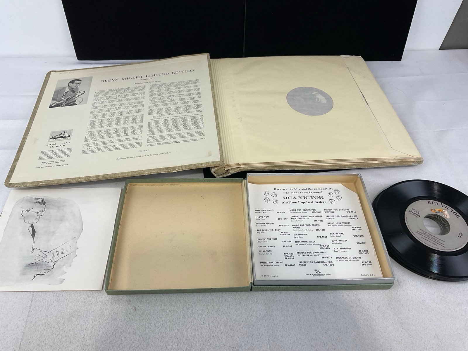Variety of Ford Books, Shop Manuals, Catalog, Illustrated Book, Germany, Glenn Miller Records & m... - 7
