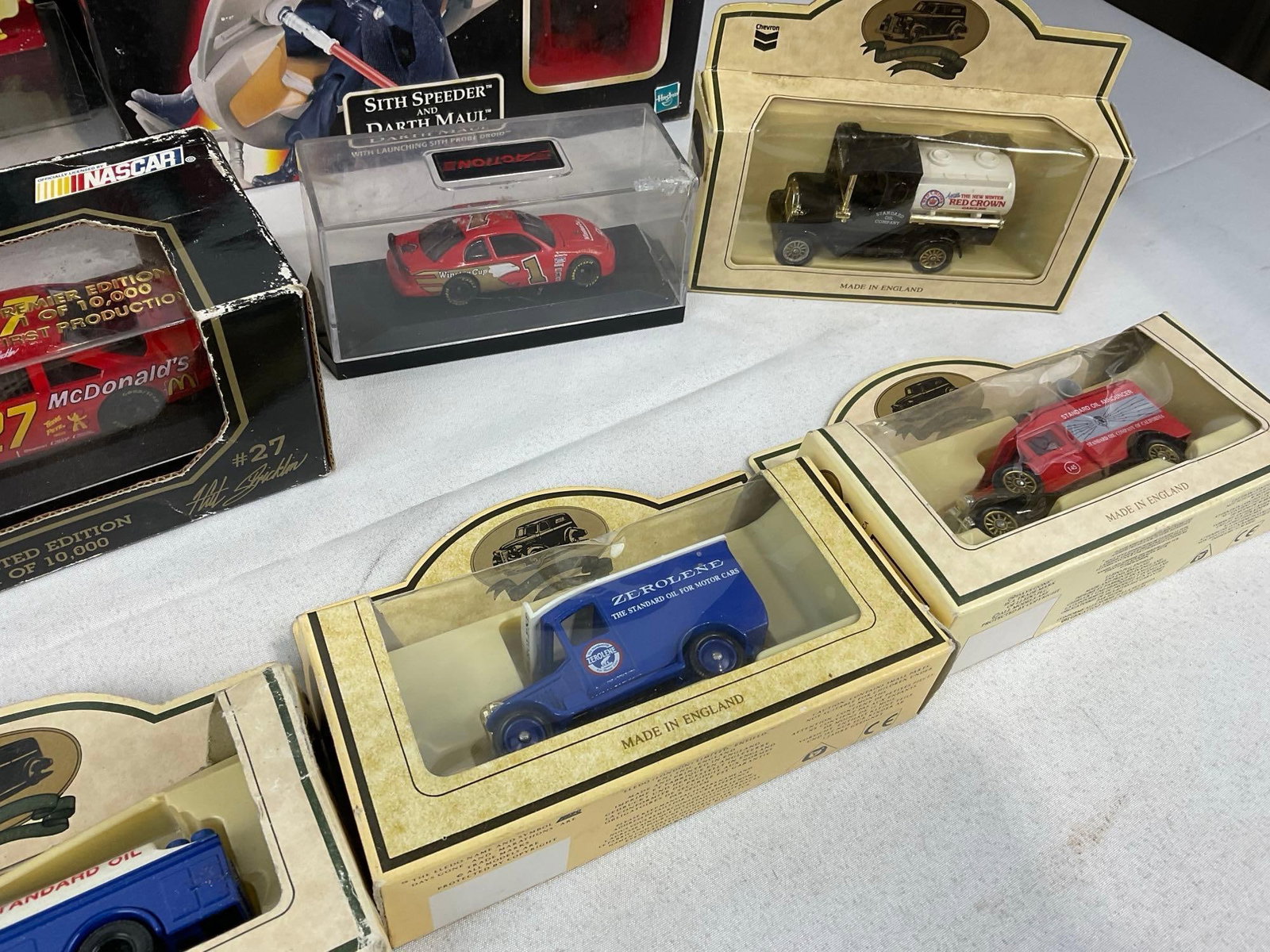 PEZ Disney Snow White set, Star Wars Darth Maul Figure, & 10 Diecast Cars, 8 LLEDO, Racing Champi... - 5
