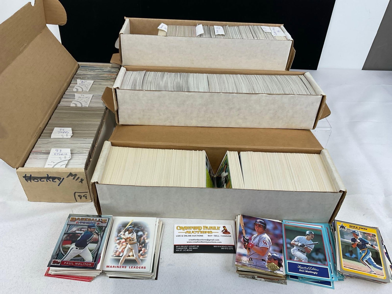 Vintage 3500+ Sports Cards, Baseball, Fleer Ultra, Topps, & many more (1 of 6)