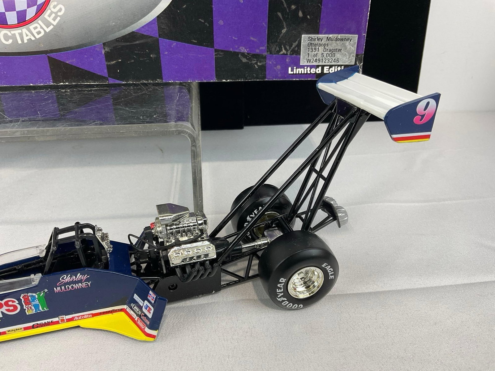 Action Platinum Series Shirley Muldowney Otterpops 1991 Dragster 1:24 Scale Top Fuel Dragster in ... - 3
