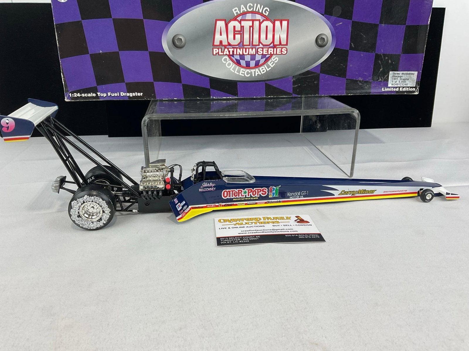 Action Platinum Series Shirley Muldowney Otterpops 1991 Dragster 1:24 Scale Top Fuel Dragster in ... - 4