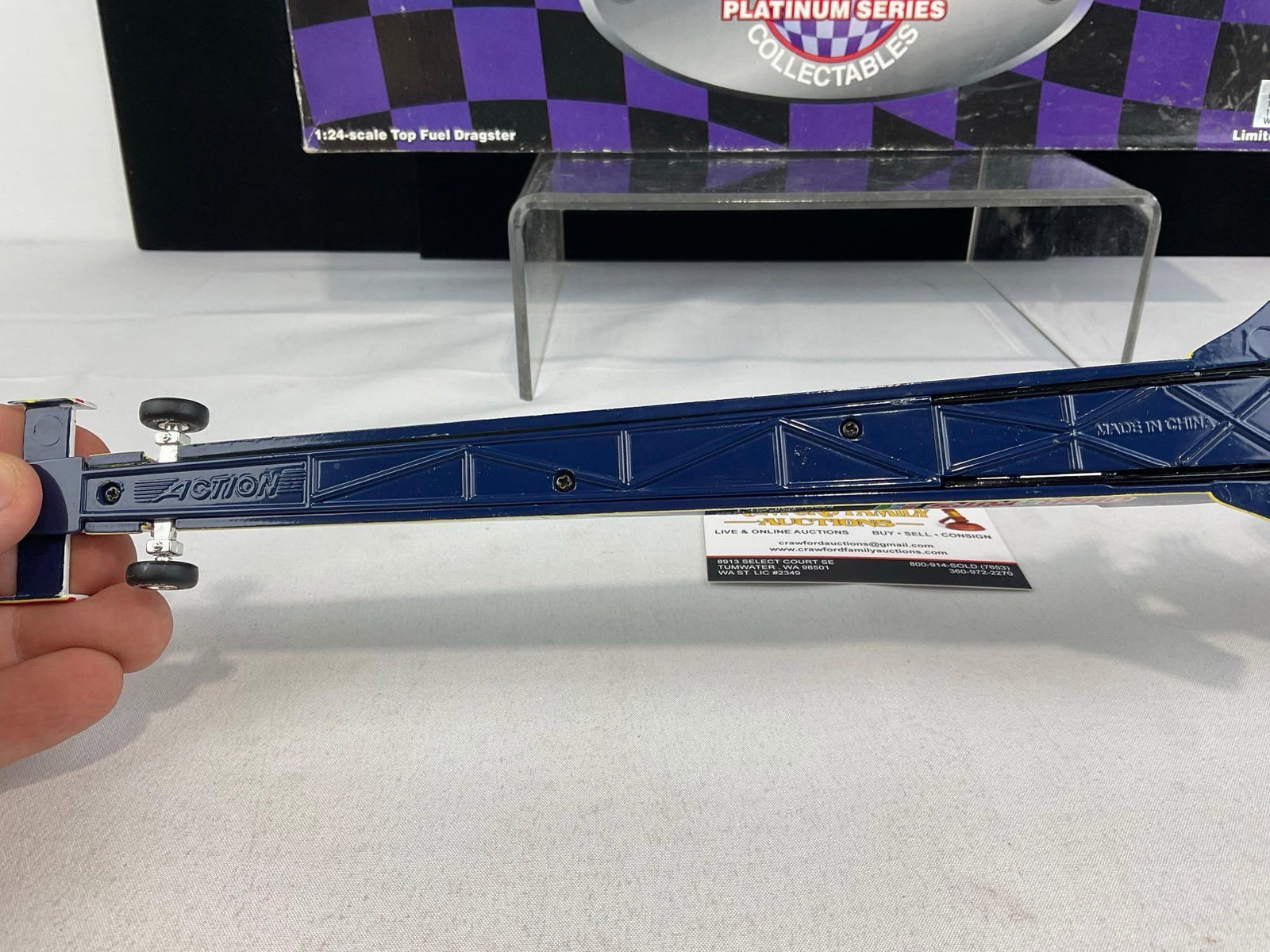 Action Platinum Series Shirley Muldowney Otterpops 1991 Dragster 1:24 Scale Top Fuel Dragster in ... - 7