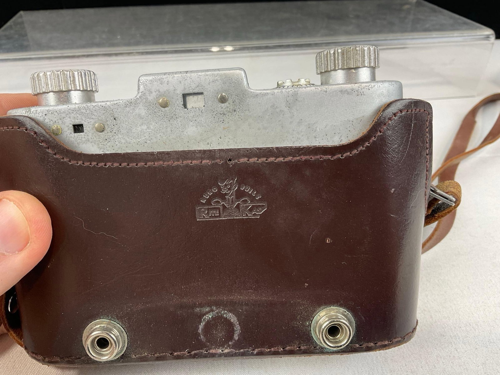 Kodak 35 Camera w/Kodak Anastigmat Special f:3.5 50mm lens w/field case - 6