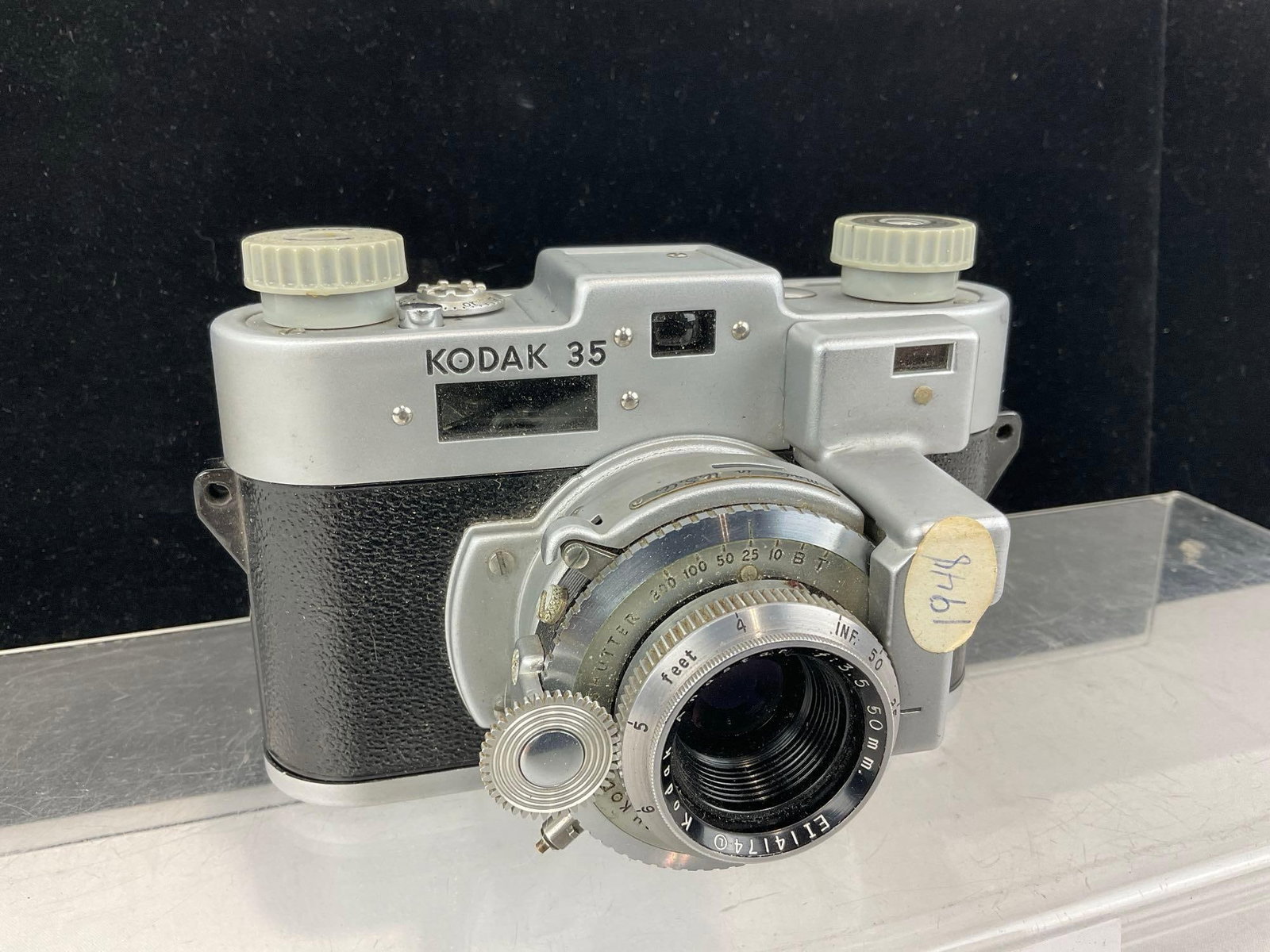 Kodak 35 Camera, w/Kodak Anastar F:3.5 50mm Lens - 2