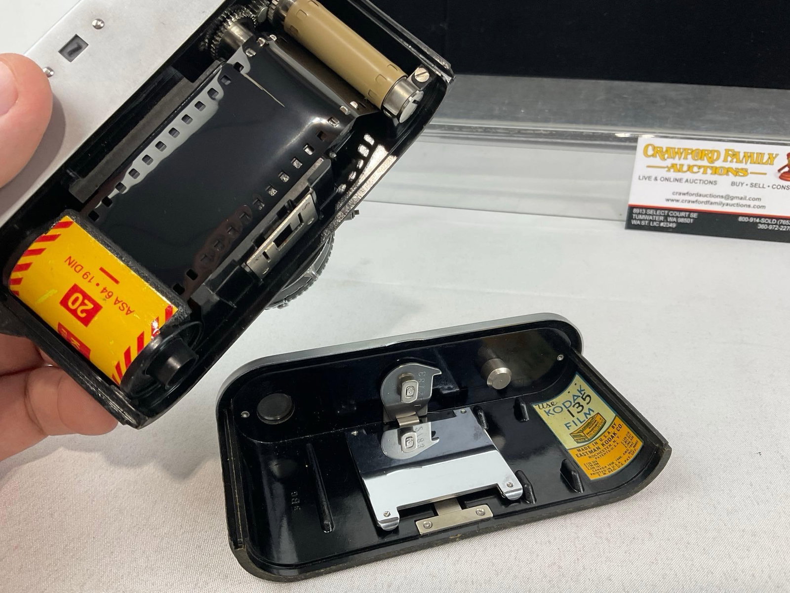 Kodak 35 Camera, w/Kodak Anastar F:3.5 50mm Lens - 6