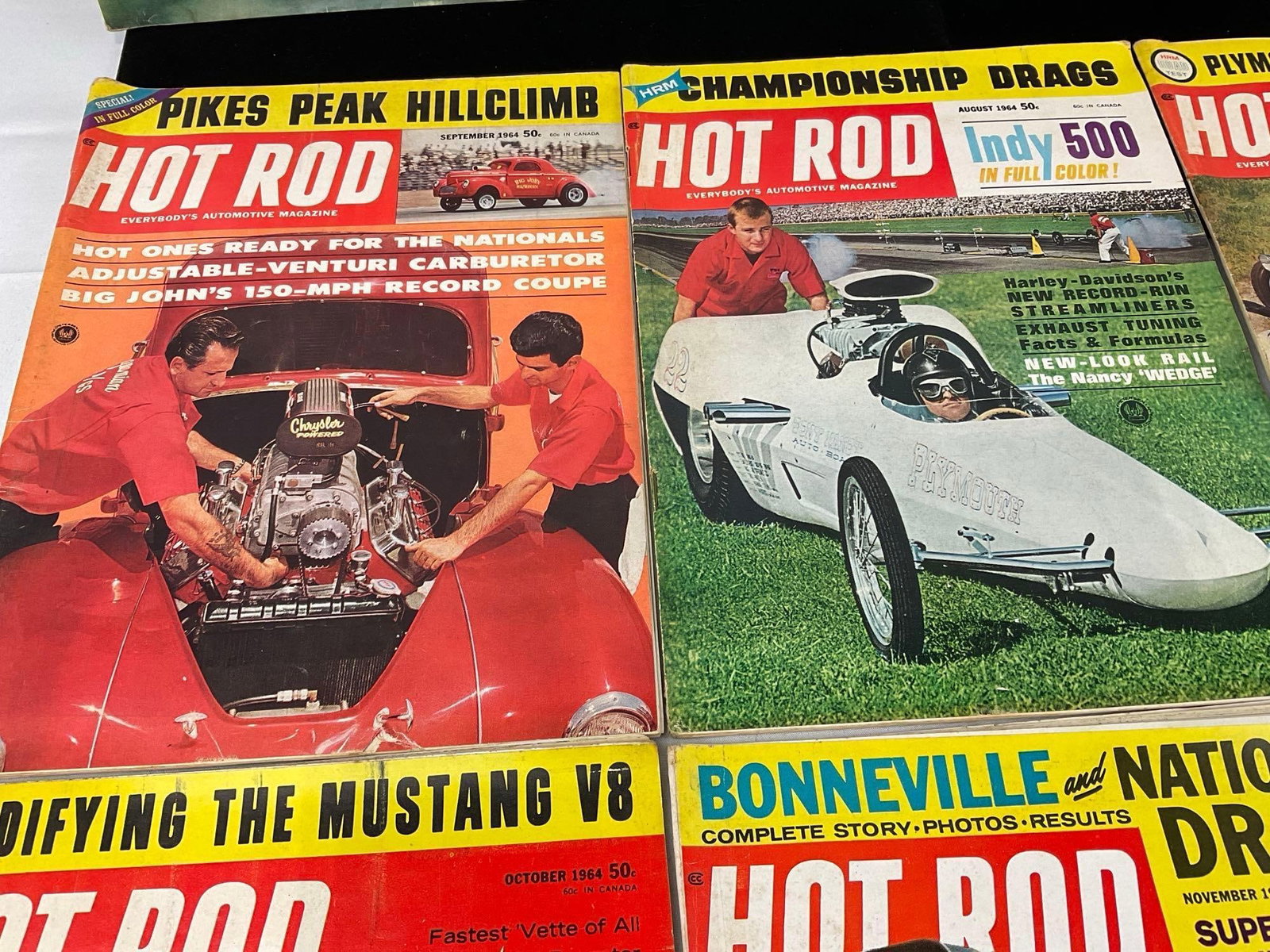 Vint. Sports Magazines, Sports Illustrated w/Muhammed Ali, Duran & Sugar Ray Leonard, Hot Rod & m... - 11