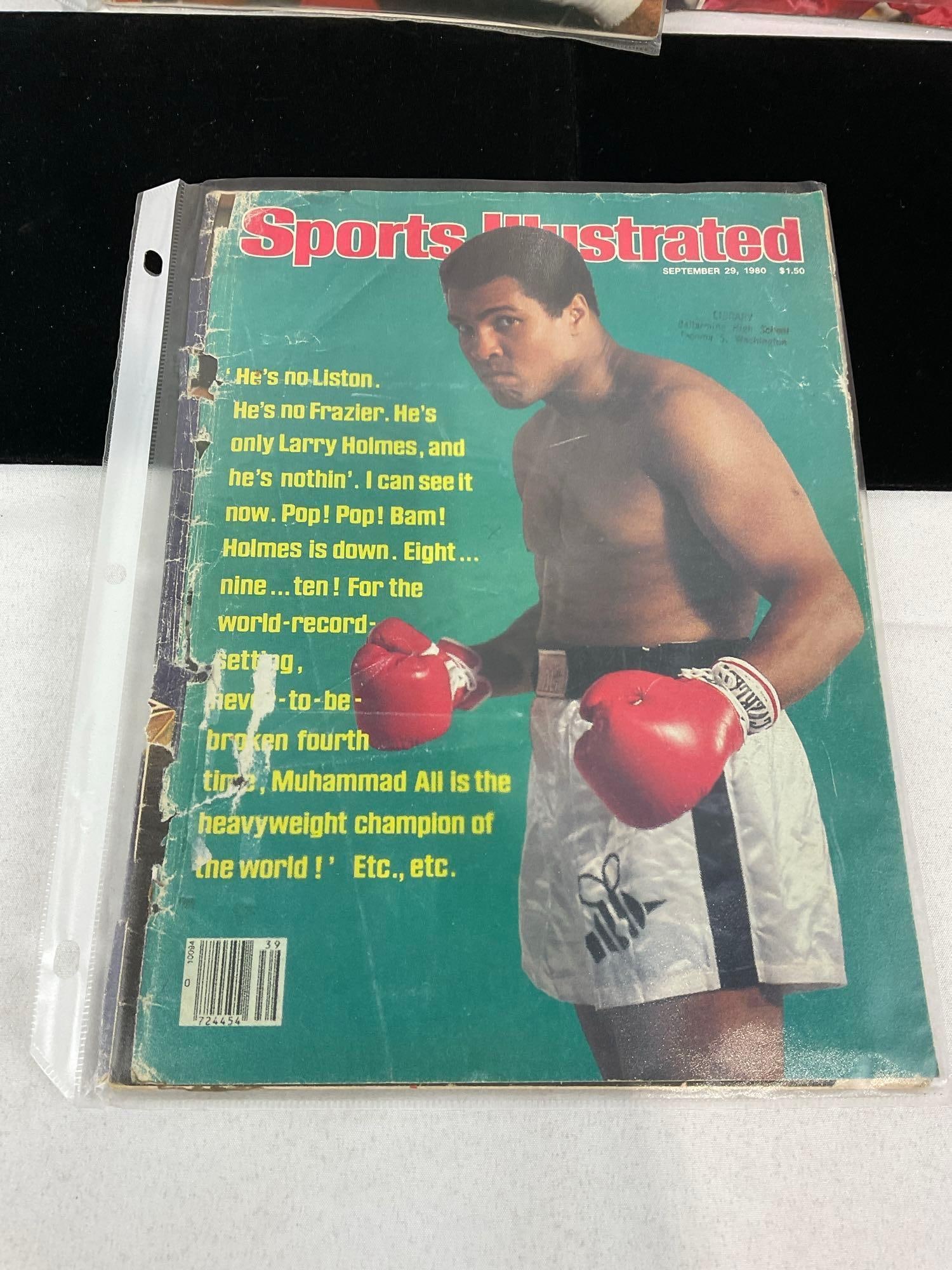 Vint. Sports Magazines, Sports Illustrated w/Muhammed Ali, Duran & Sugar Ray Leonard, Hot Rod & m... - 7