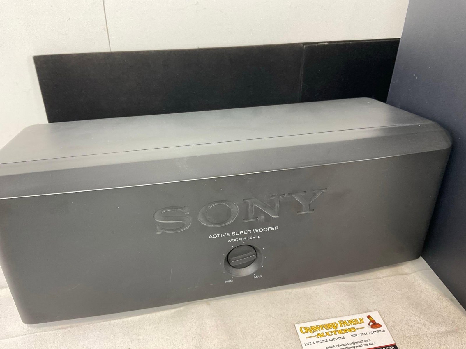 Pair of Subwoofers, Sony model no SA-W200 & Samsung HK395 - 3