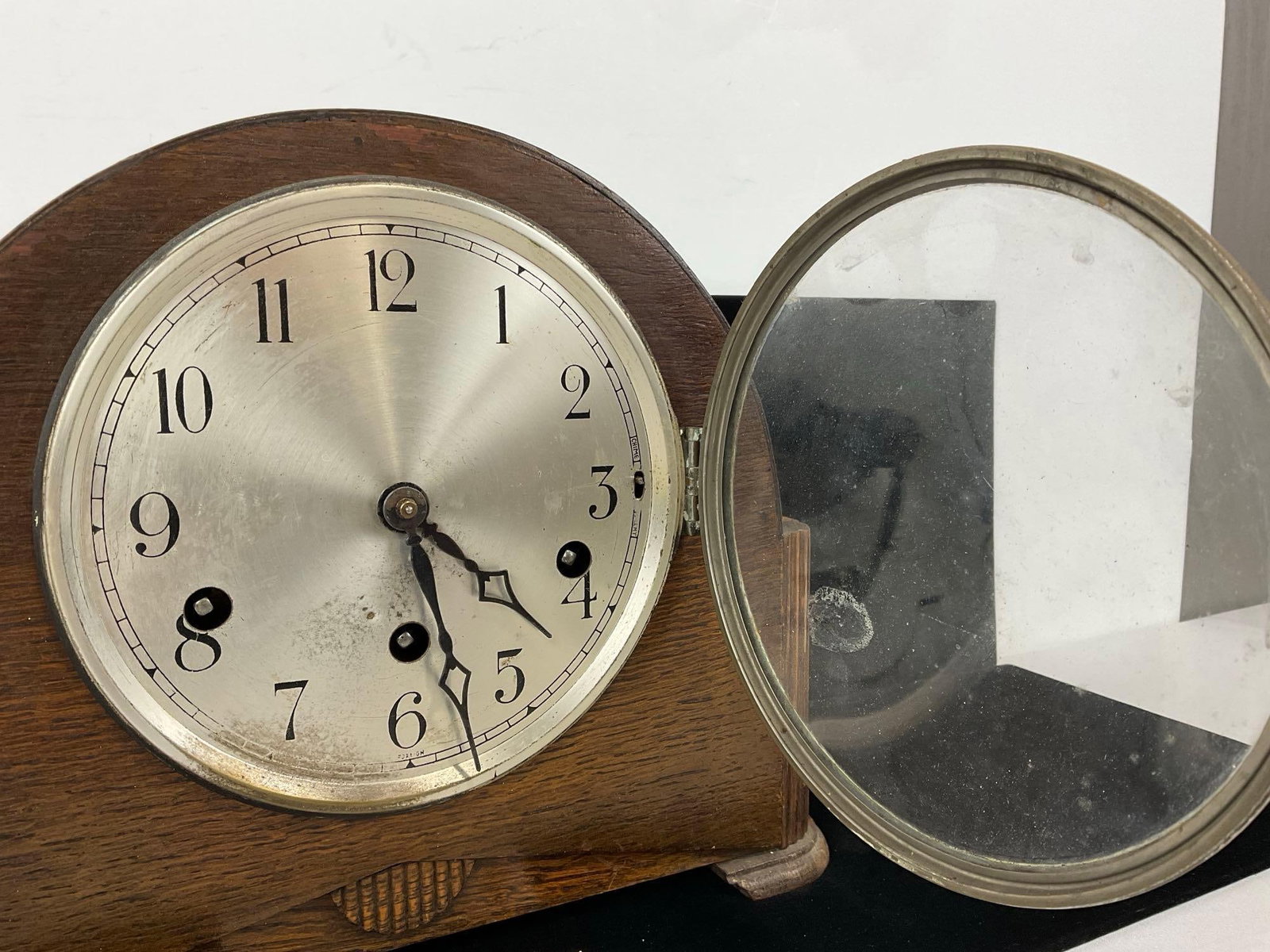 Early 20th Century German Mantel Clock, Time Strike Chime, 10h x 12w x 6d inches - 3