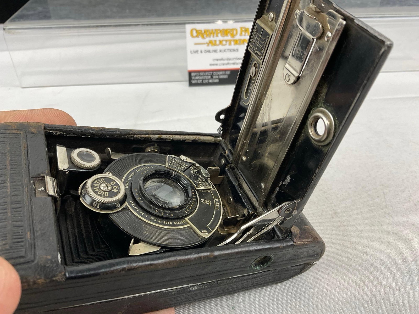 Early 20th Century Eastman Kodak Vest Pocket Special, Black Leather - 4