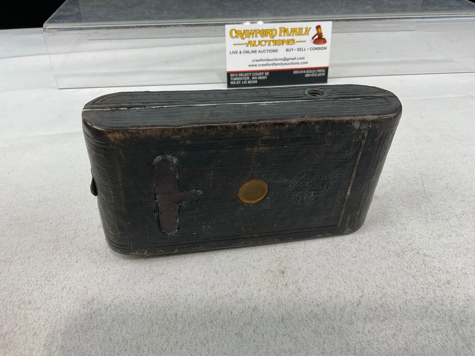 Early 20th Century Eastman Kodak Vest Pocket Special, Black Leather - 6