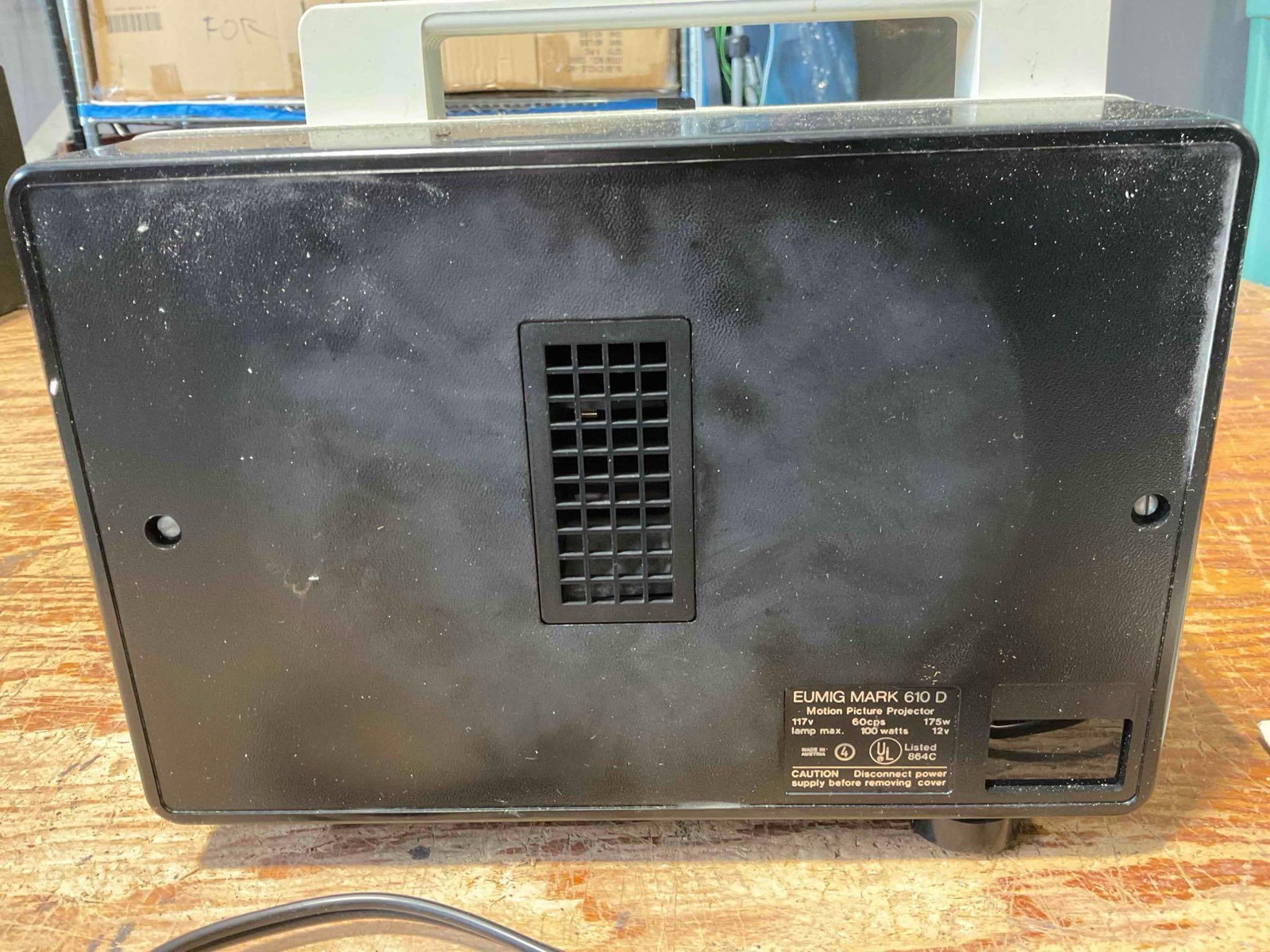Vintage Eumig Mark 610 D Dual 8 Silent Projector. Tested, Powers On. Good Condition. See pics. - 5