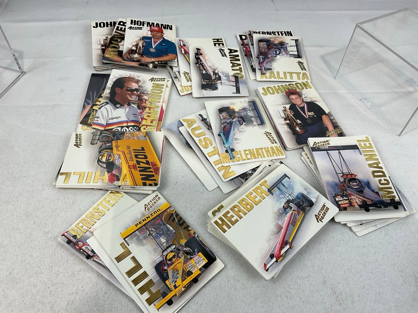 1994 Traks Premium Series 1, Factory Sealed box, Racing Card Album w/pages, & small box w/cards - 5