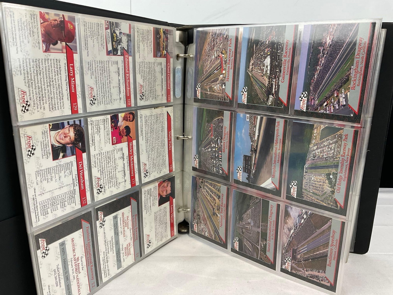 1994 Traks Premium Series 1, Factory Sealed box, Racing Card Album w/pages, & small box w/cards - 8