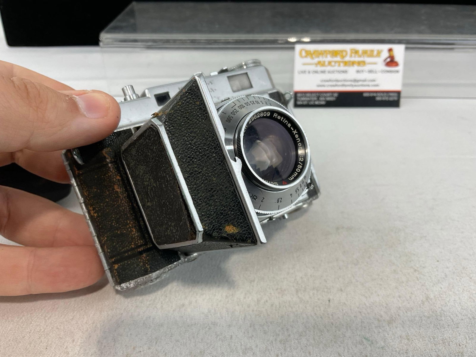 Set of 3 Vintage Kodak Cameras, 2 Pony 135 Kodak Cameras & Kodak Retina IIa - 8