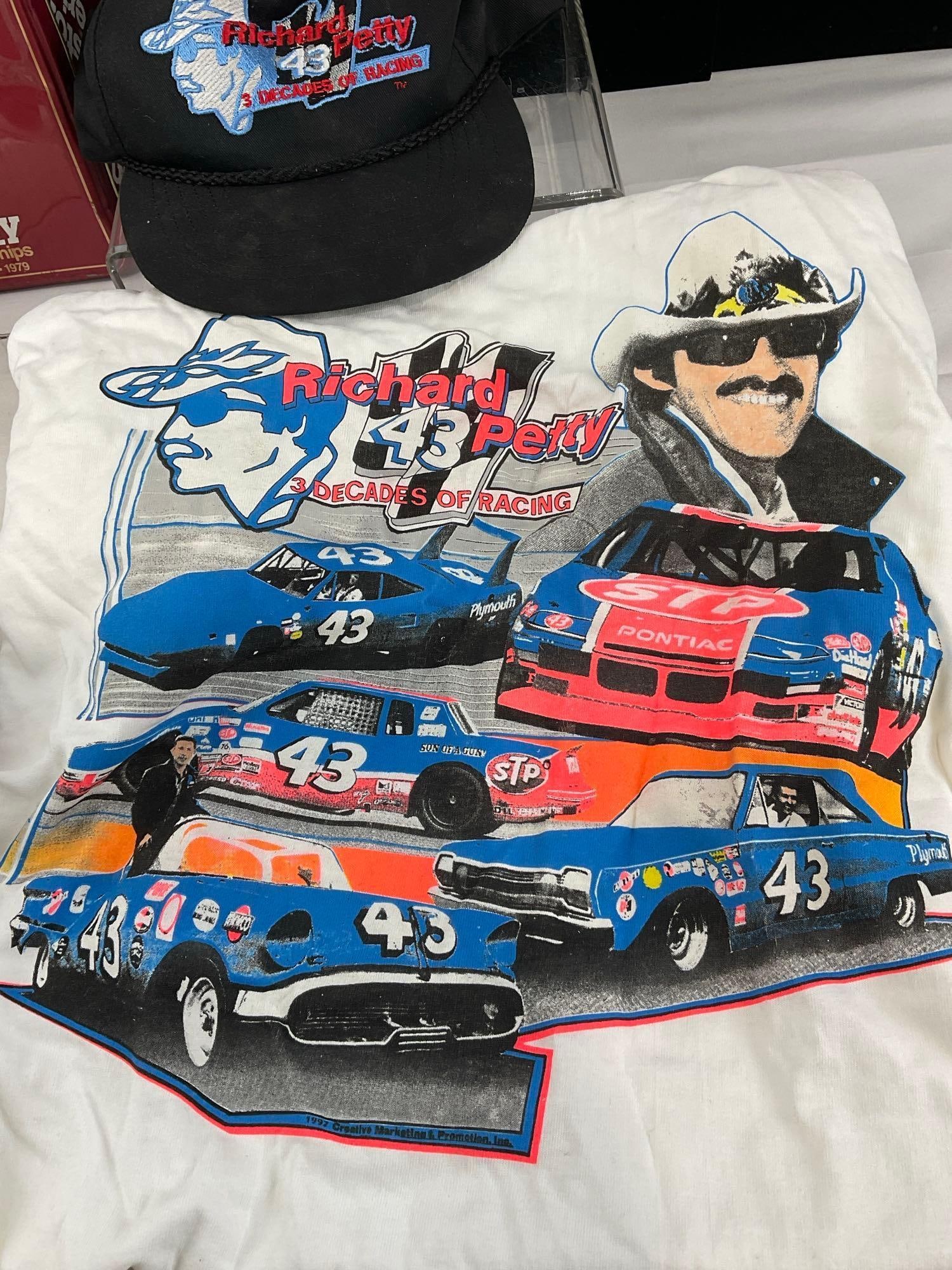 Richard Petty Collectibles in Tin, still wrapped & 1991 Winston Cup Pro Set Racing 30 packs of ca... - 2